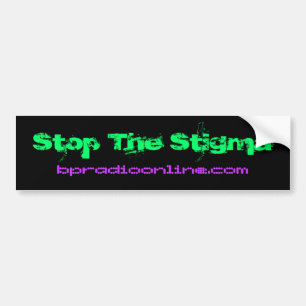 Stop The Stigma Bumper Sticker