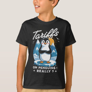 Stop The Tariffs Anti-trump Fafo Resist Penguins N T-Shirt