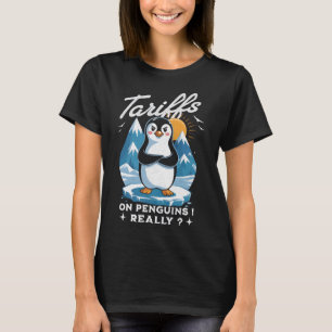 Stop The Tariffs Anti-trump Fafo Resist Penguins N T-Shirt
