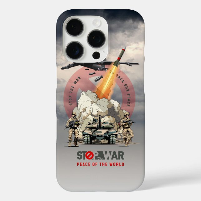 Stop The War | Case-Mate iPhone Case (Back)
