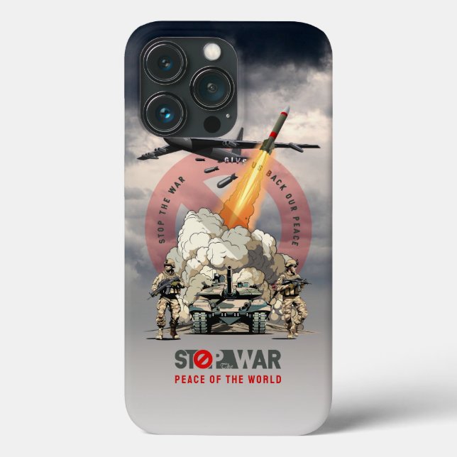 Stop The War | Case-Mate iPhone Case (Back)