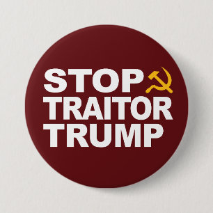 "Stop Traitor Trump" Pin