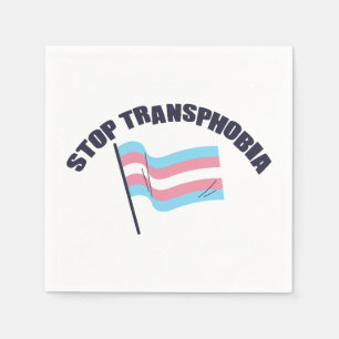 Stop Transphobia Napkins