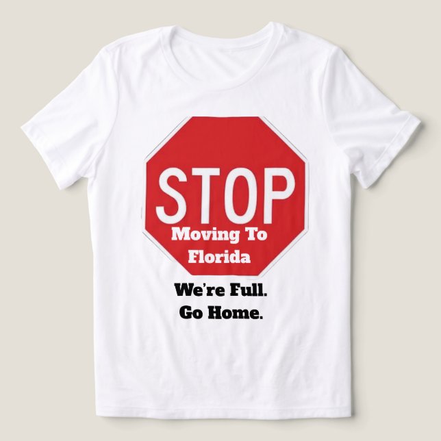 Stop Tri-Blend Shirt (Design Front)