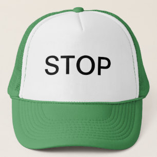STOP TRUCKER HAT