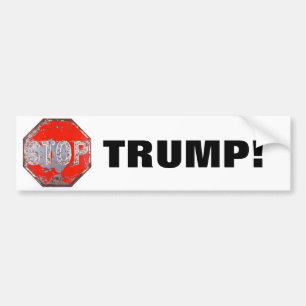 Stop Trump Bumper Sticker