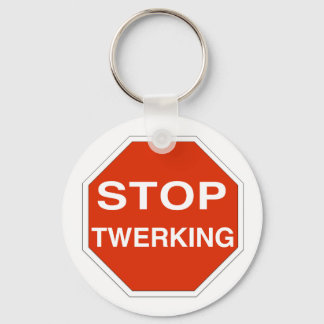 Stop Twerking Key Ring
