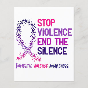 Stop Violence and the Silence Domestic Violence Aw