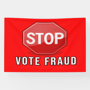 Stop Vote Fraud Banner