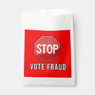 Stop Vote Fraud Favour Bags