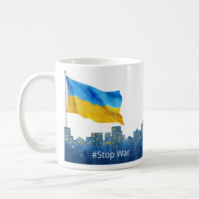 Stop War Coffee Mug (Left)