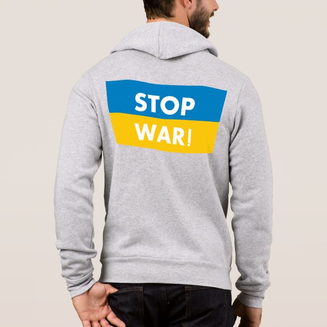 Stop War Hoodie (Back)