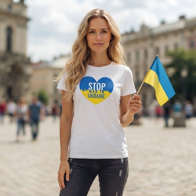 Stop War in Ukraine  T-Shirt (Creator Uploaded)
