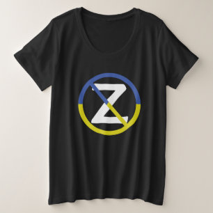 Stop war in Ukraine T-Shirt Plus Size T-Shirt