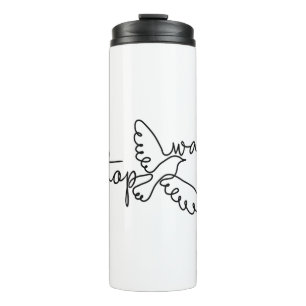 stop war in Ukraine Thermal Tumbler
