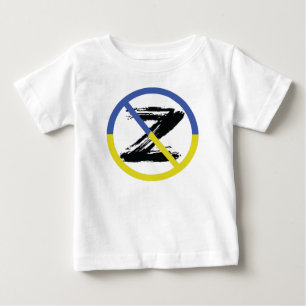 Stop war in Ukraine Throw Pillow Baby T-Shirt