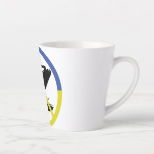Stop war in Ukraine Throw Pillow Latte Mug