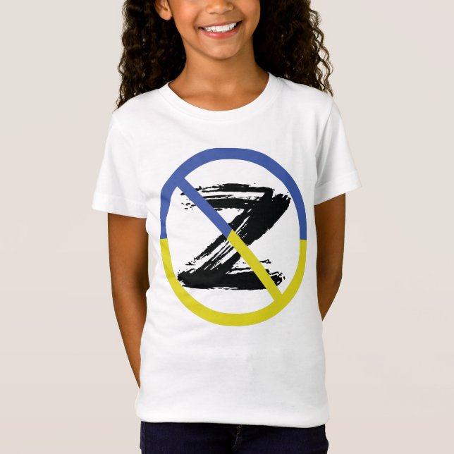 Stop war in Ukraine Throw Pillow T-Shirt (Front)