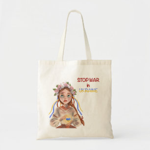 stop war in Ukraine Tote Bag