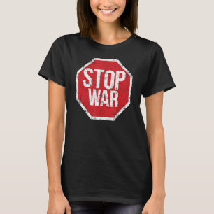 Stop War In World We Are All Human Vintage Design T-Shirt