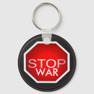 Stop War Key Ring