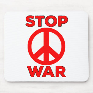 Stop War Mouse Pad