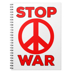 Stop War Notebook