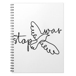 Stop War Notebook
