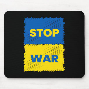 Stop War - Save Ukraine - Stop The War In Ukraine  Mouse Pad