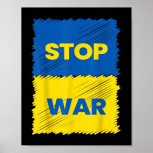 Stop War - Save Ukraine - Stop The War In Ukraine  Poster
