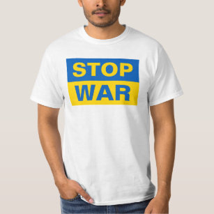 Stop War Ukraine Ukrainian T-Shirt