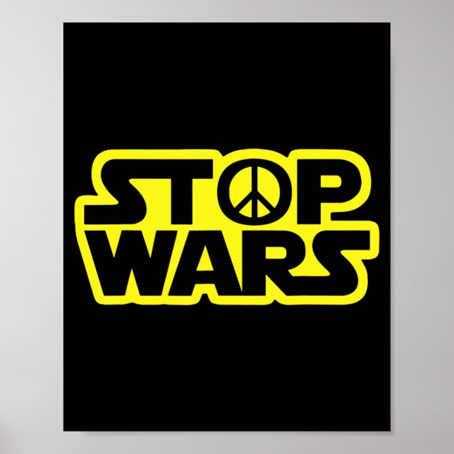 Stop Wars In Ukraine  Ukraine Support  Poster (Front)