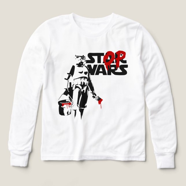 Stop Wars Parody Logo (Design Front)