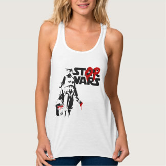 Stop Wars Parody Logo Singlet
