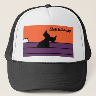 Stop Whaling Trucker Hat