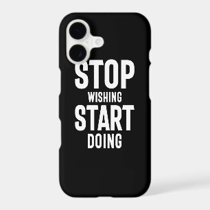 Stop Wishing Start Doing - Motivational