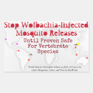 Stop Wolbachia Stickers by RoseWrites