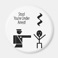 stop youre under arrest music humour 2