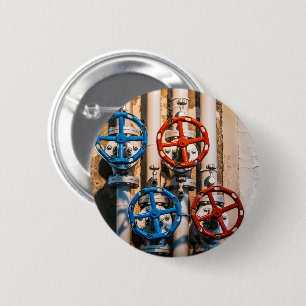 Stopcock in the Schiffbau, Zurich 6 Cm Round Badge