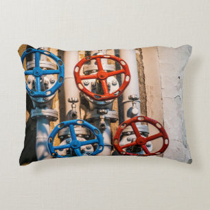 Stopcock in the Schiffbau, Zurich Decorative Cushion