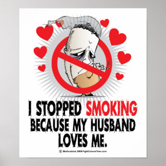 Stopped Smoking Husband Poster