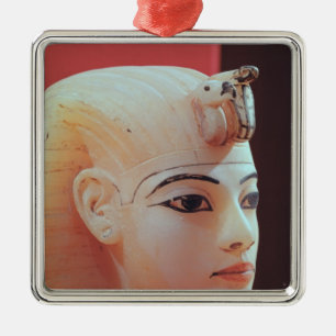Stopper from one of the canopic urns metal tree decoration