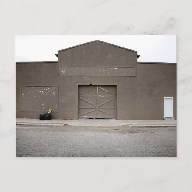 Storage Building, Marfa, Presidio County, West Postcard (Front)