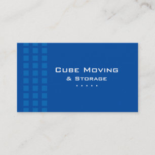 Storage Business Card Box Blue