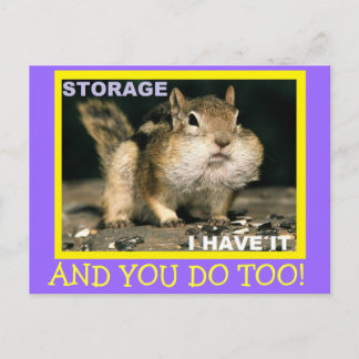 Storage Postcard