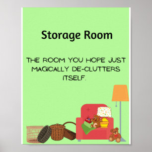 Storage Room. Poster