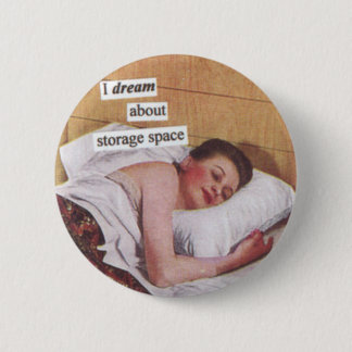 Storage Space 6 Cm Round Badge