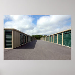 Storage Warehouse Units Poster
