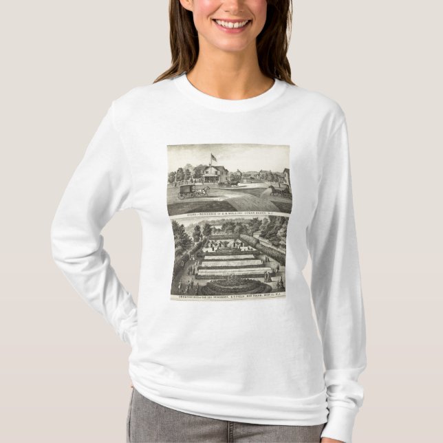 Store and residence of DA Walling T-Shirt (Front)