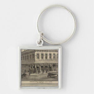 Store, brewery, San Jose Key Ring